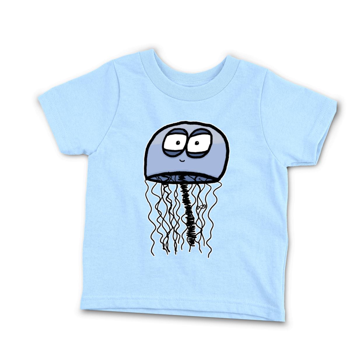 Jelly Fish Toddler Tee 2T light-blue