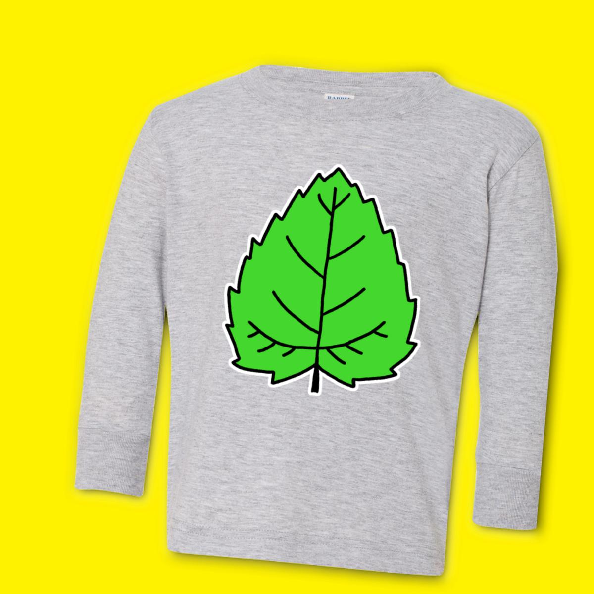 Mulberry Leaf Toddler Long Sleeve Tee