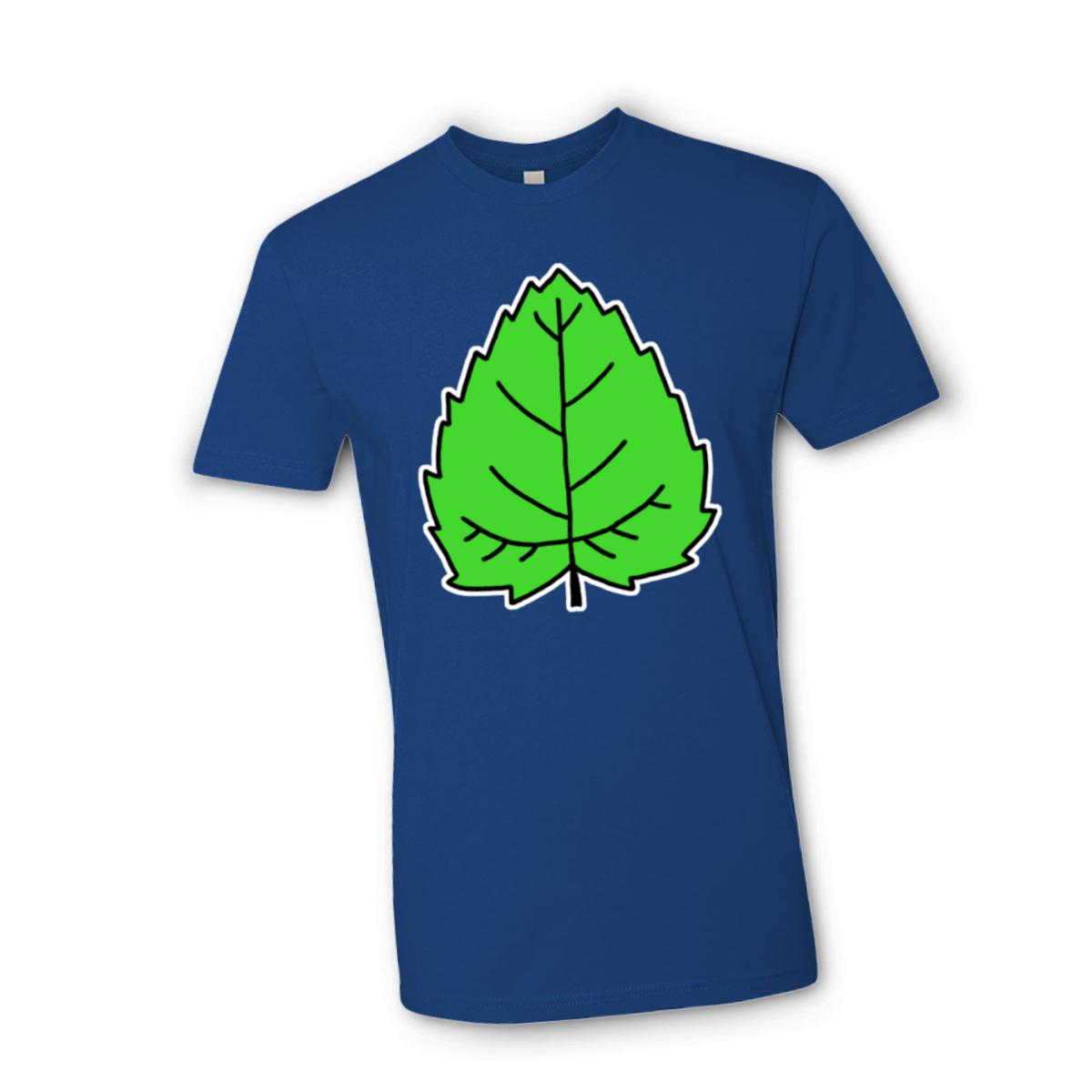 Mulberry Leaf Unisex Tee Small royal-blue