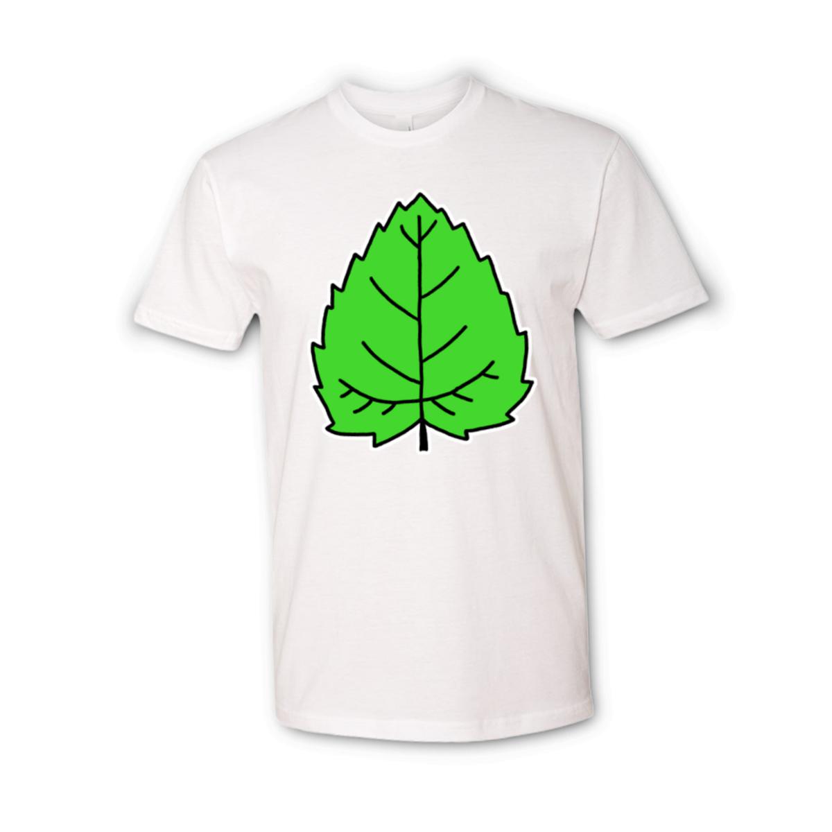 Mulberry Leaf Unisex Tee Small white
