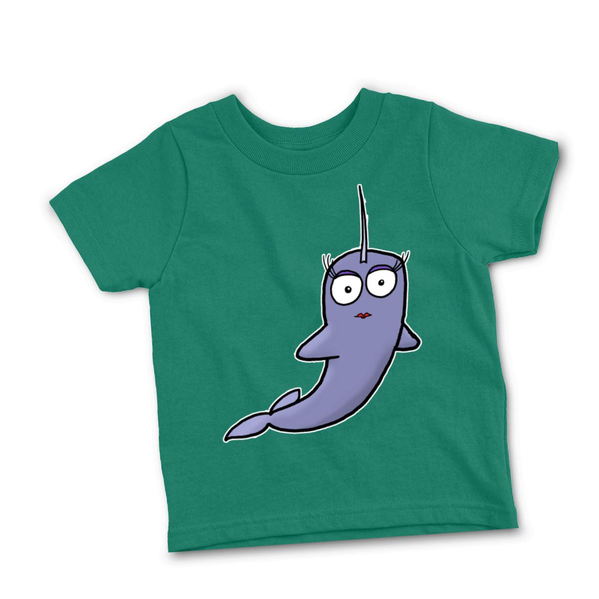 Narwhal Infant Tee 12M kelly