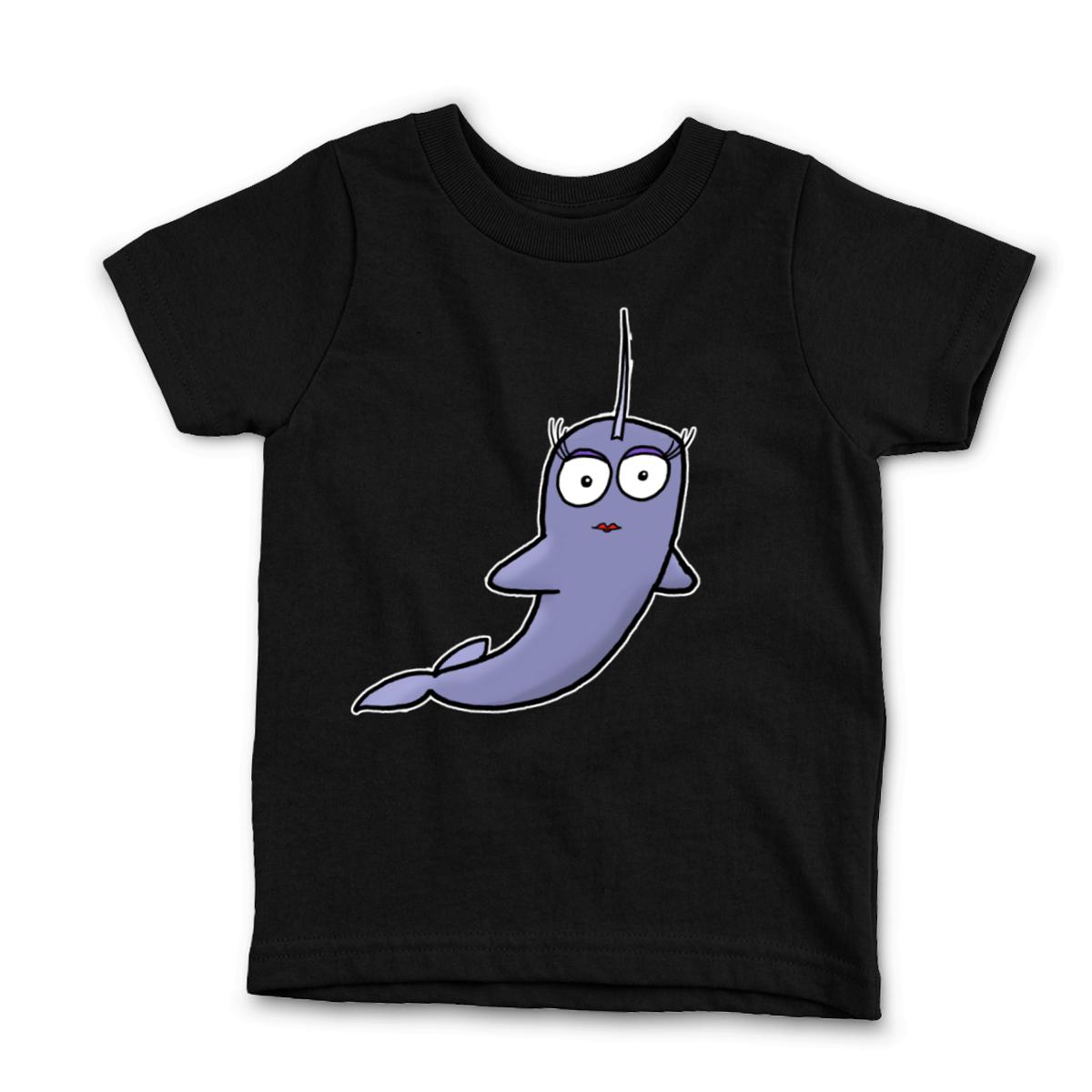 Narwhal Kid's Tee Small black