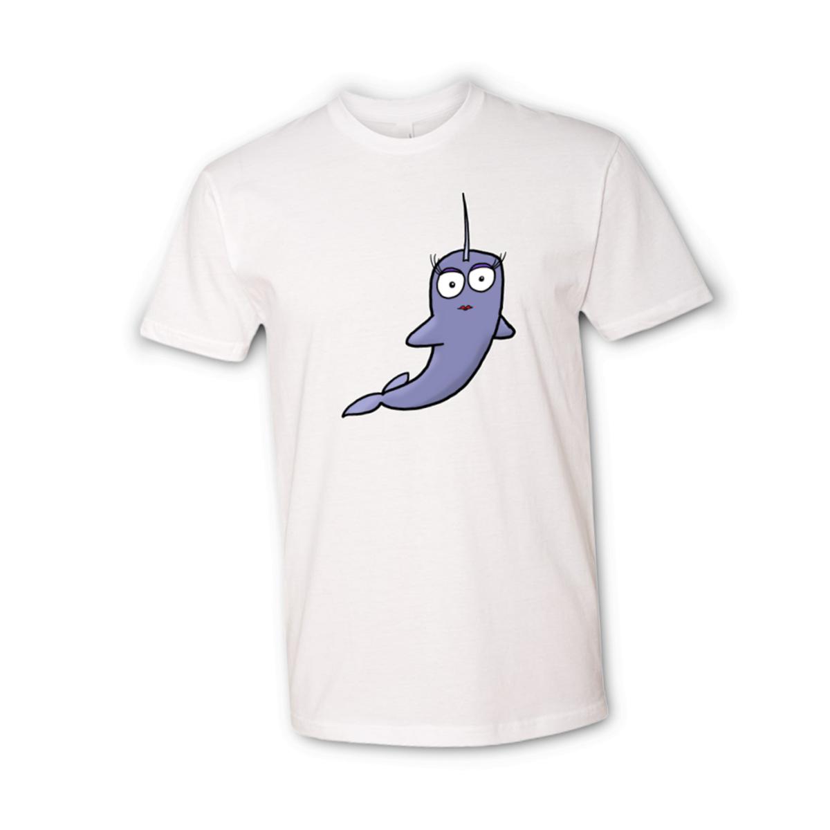 Narwhal Unisex Tee Small white