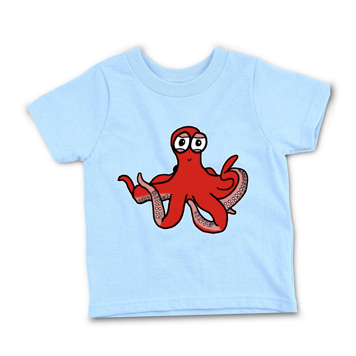 Octopus Infant Tee 12M light-blue
