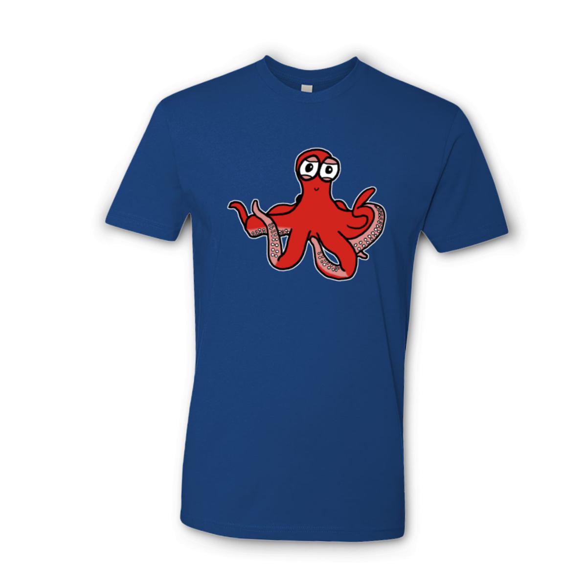 Octopus Unisex Tee Large royal-blue
