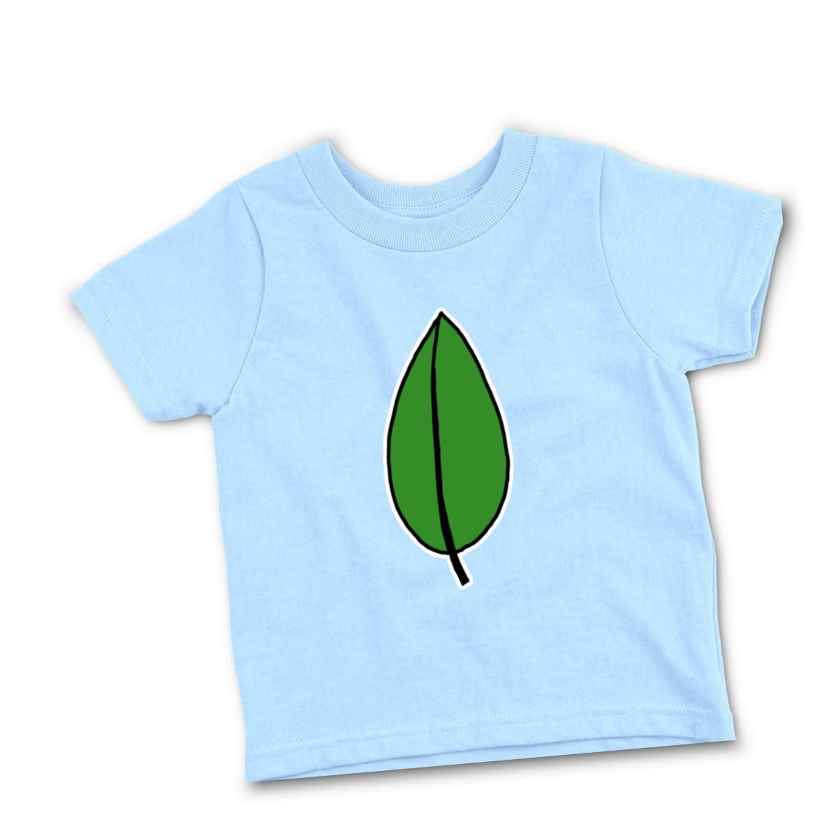 Olive Leaf Infant Tee 12M light-blue