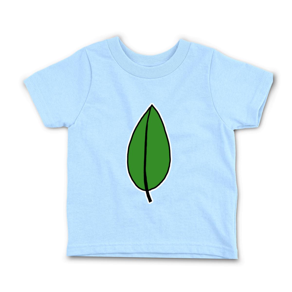 Olive Leaf Toddler Tee 4T light-blue