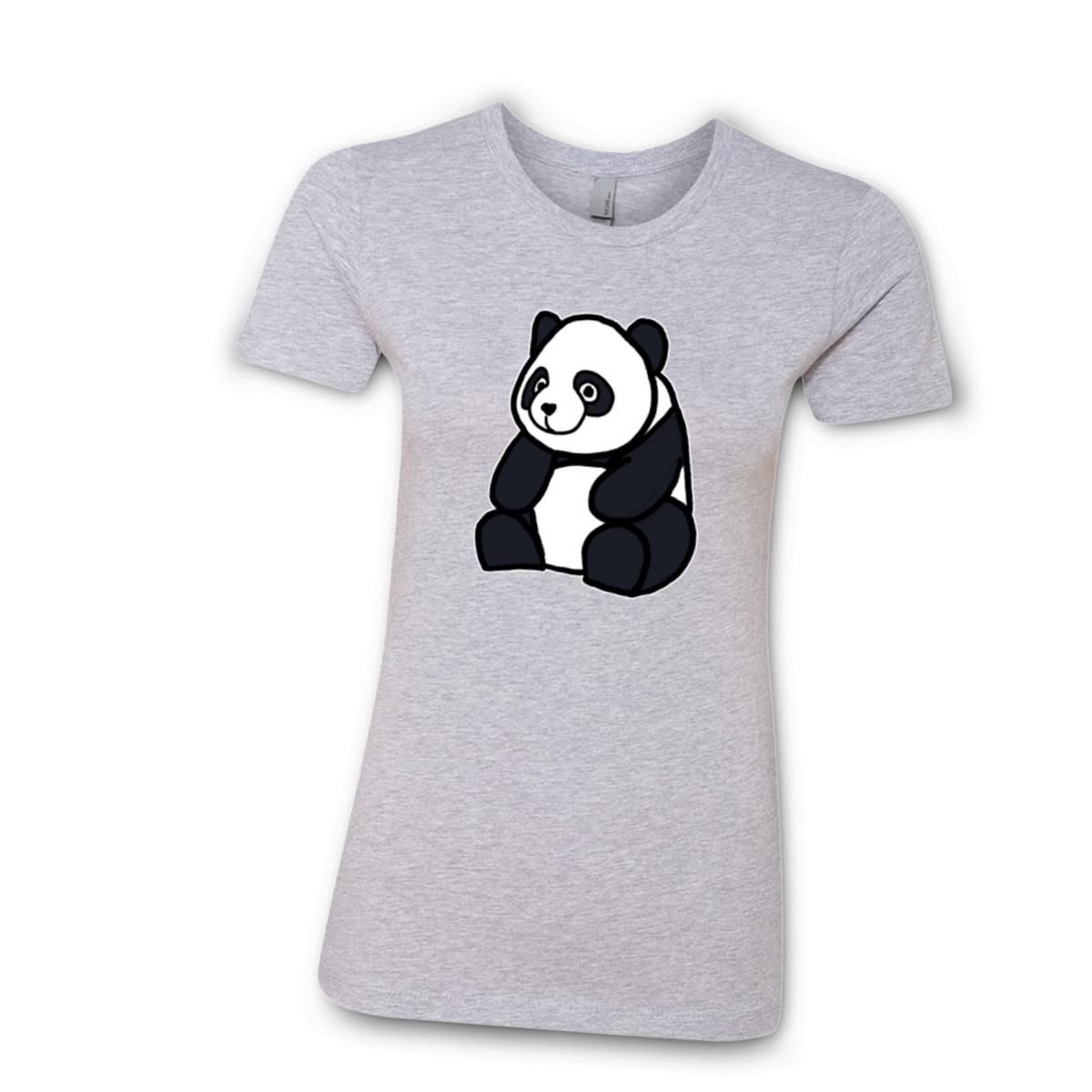 Panda Ladies' Boyfriend Tee Small heather-grey