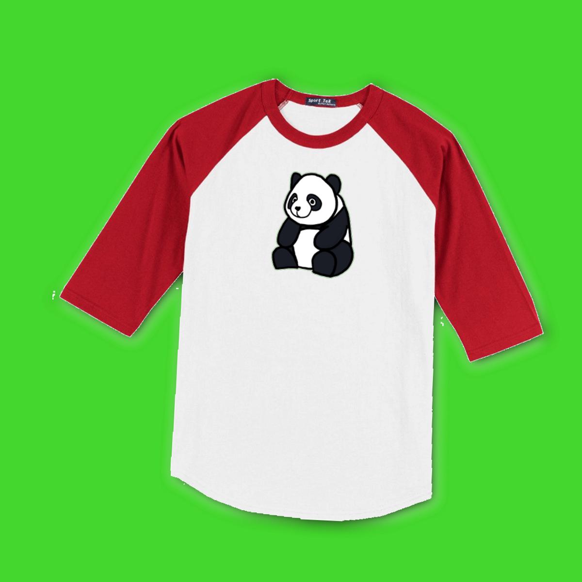 Panda Men's Raglan Tee