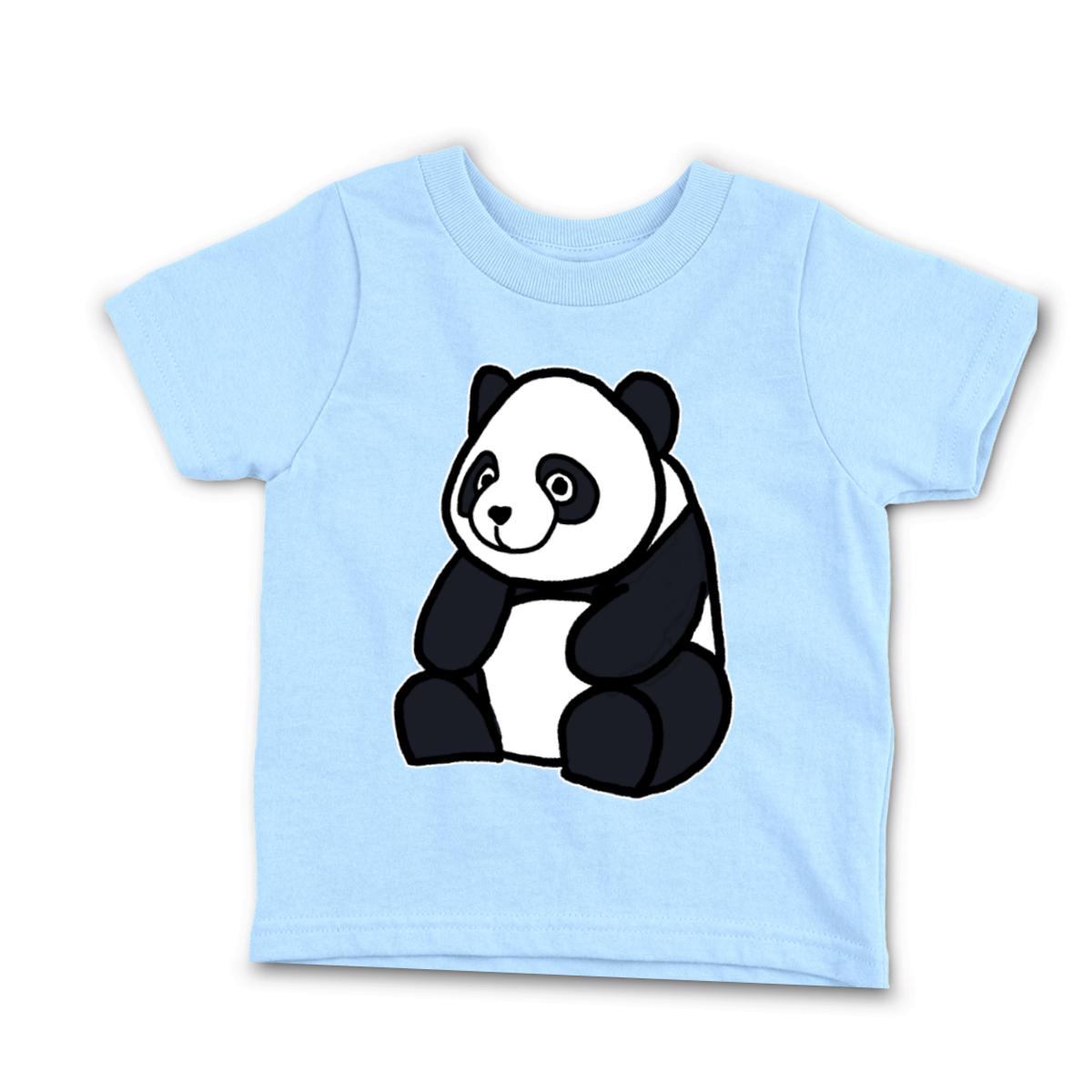 Panda Toddler Tee 4T light-blue