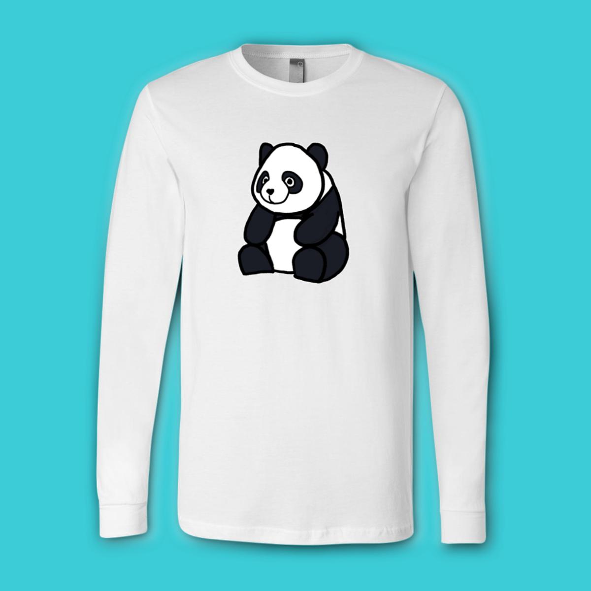 Panda Unisex Long Sleeve Tee