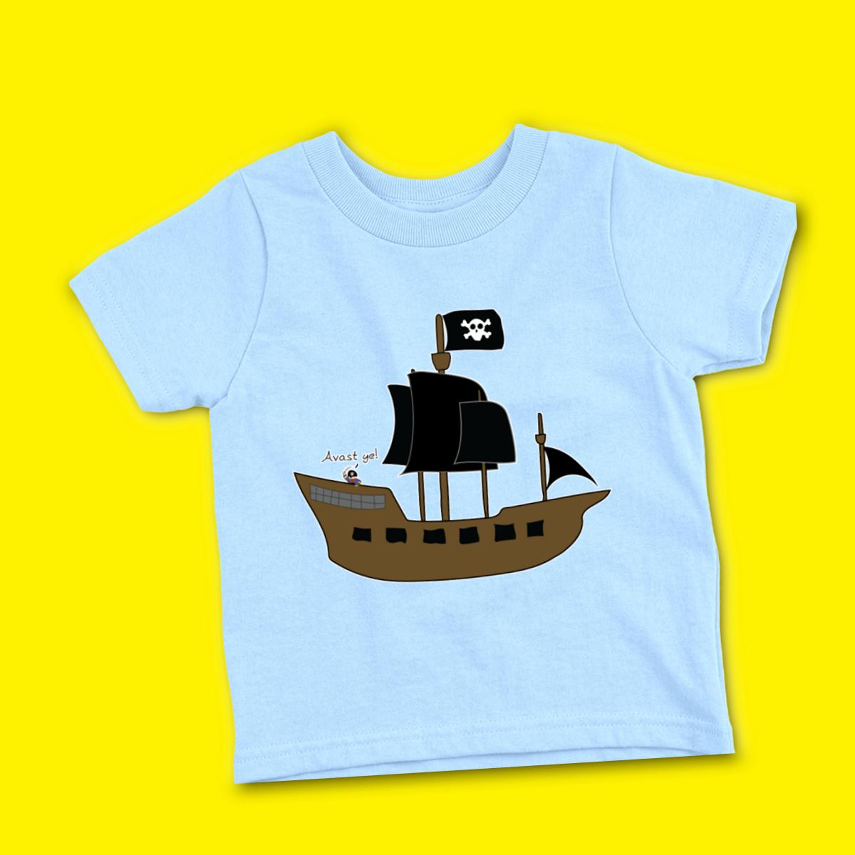 Pirate Ship Infant Tee