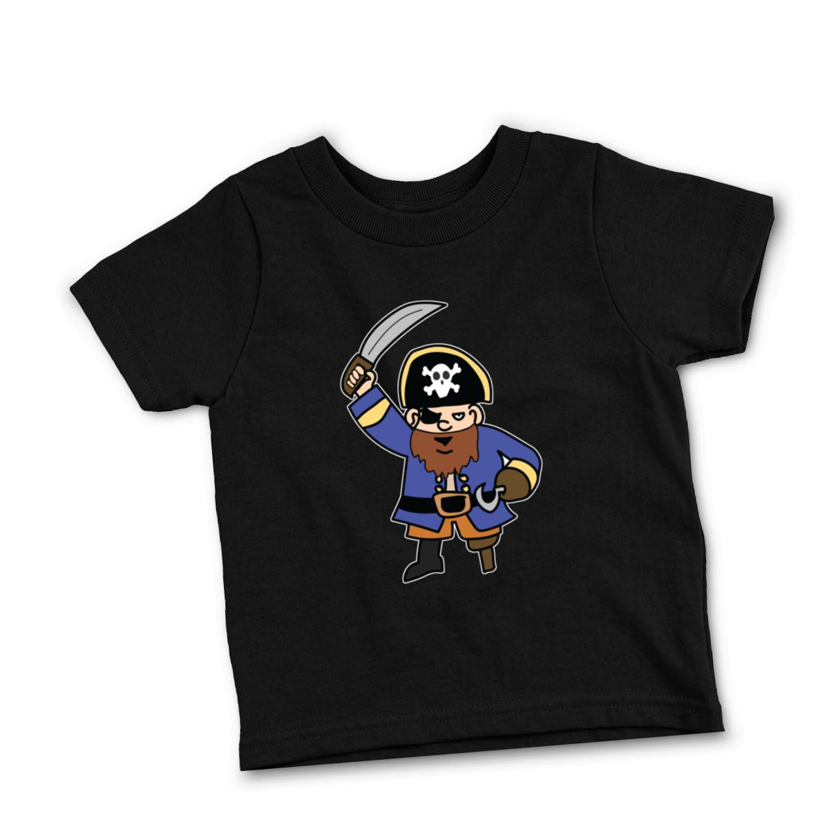 Pirate Infant Tee 18M black