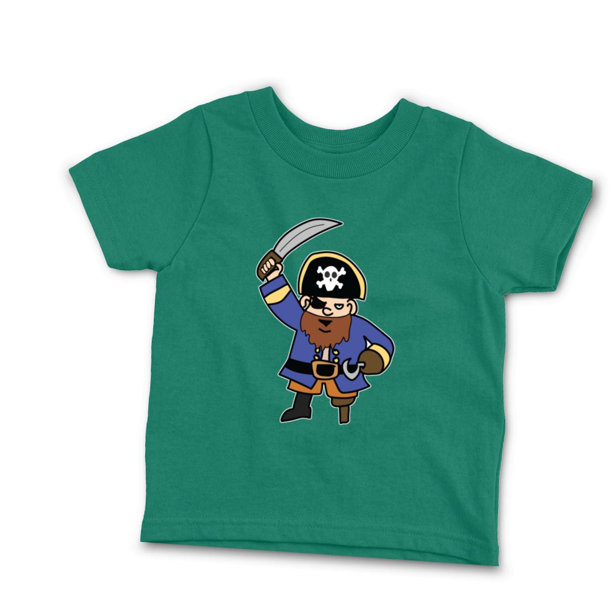 Pirate Infant Tee 18M kelly