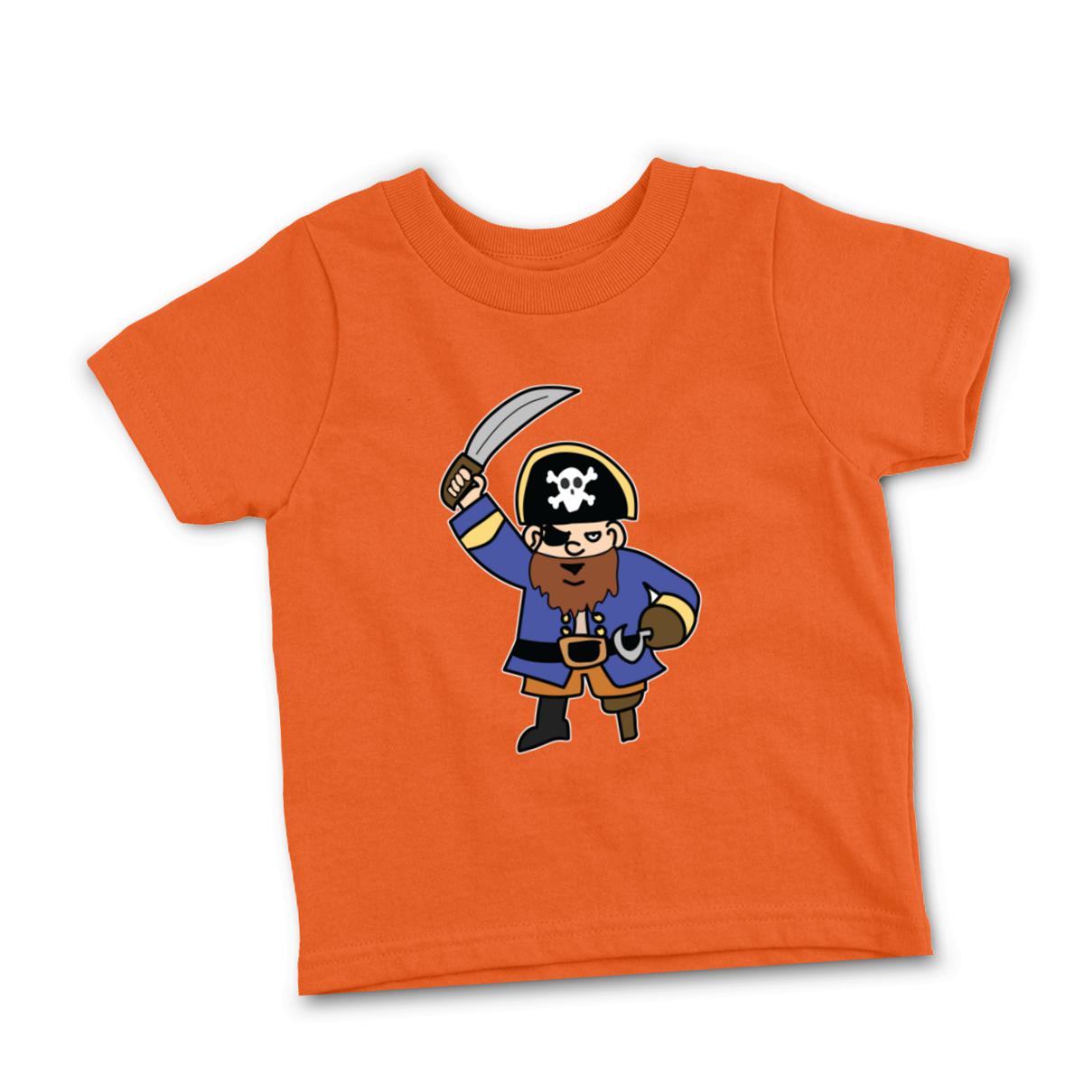 Pirate Infant Tee 12M orange