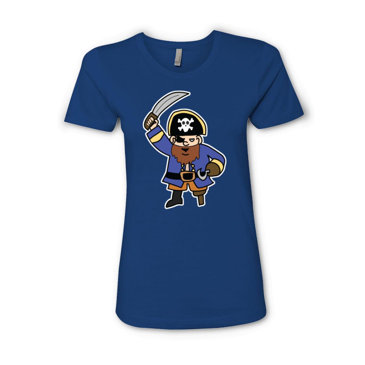 Pirate Ladies' Boyfriend Tee Double Extra Large royal-blue