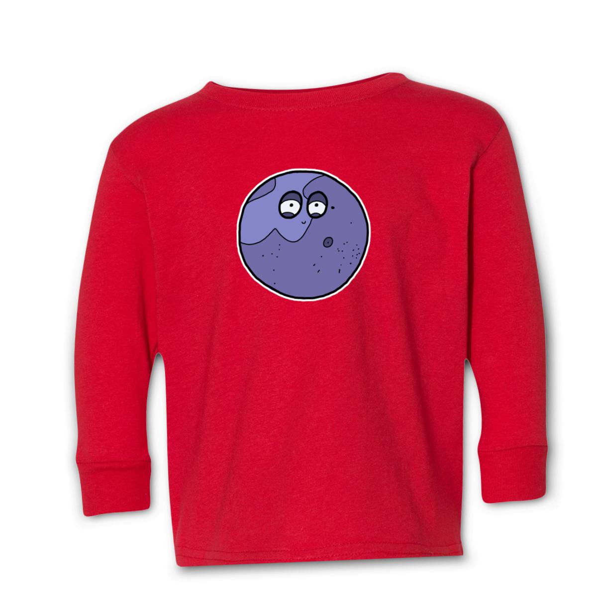 Pluto Toddler Long Sleeve Tee 56T red