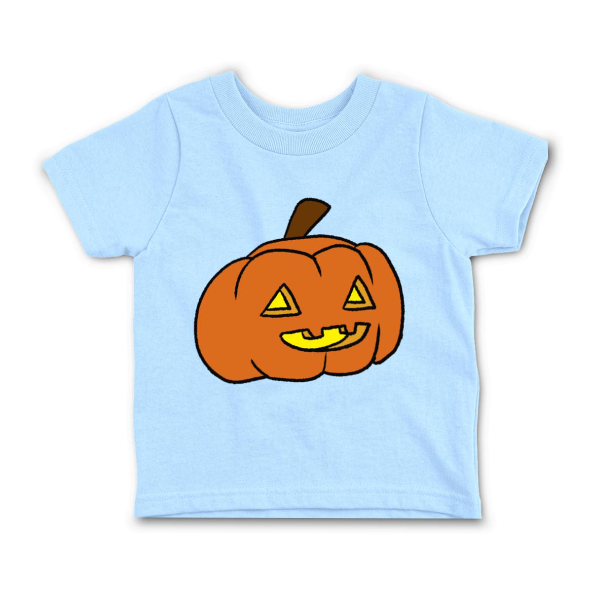 Pumpkin Toddler Tee 4T light-blue