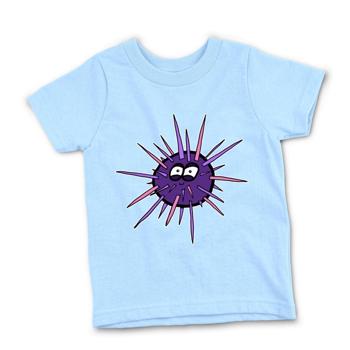 Sea Urchin Kid's Tee Large light-blue