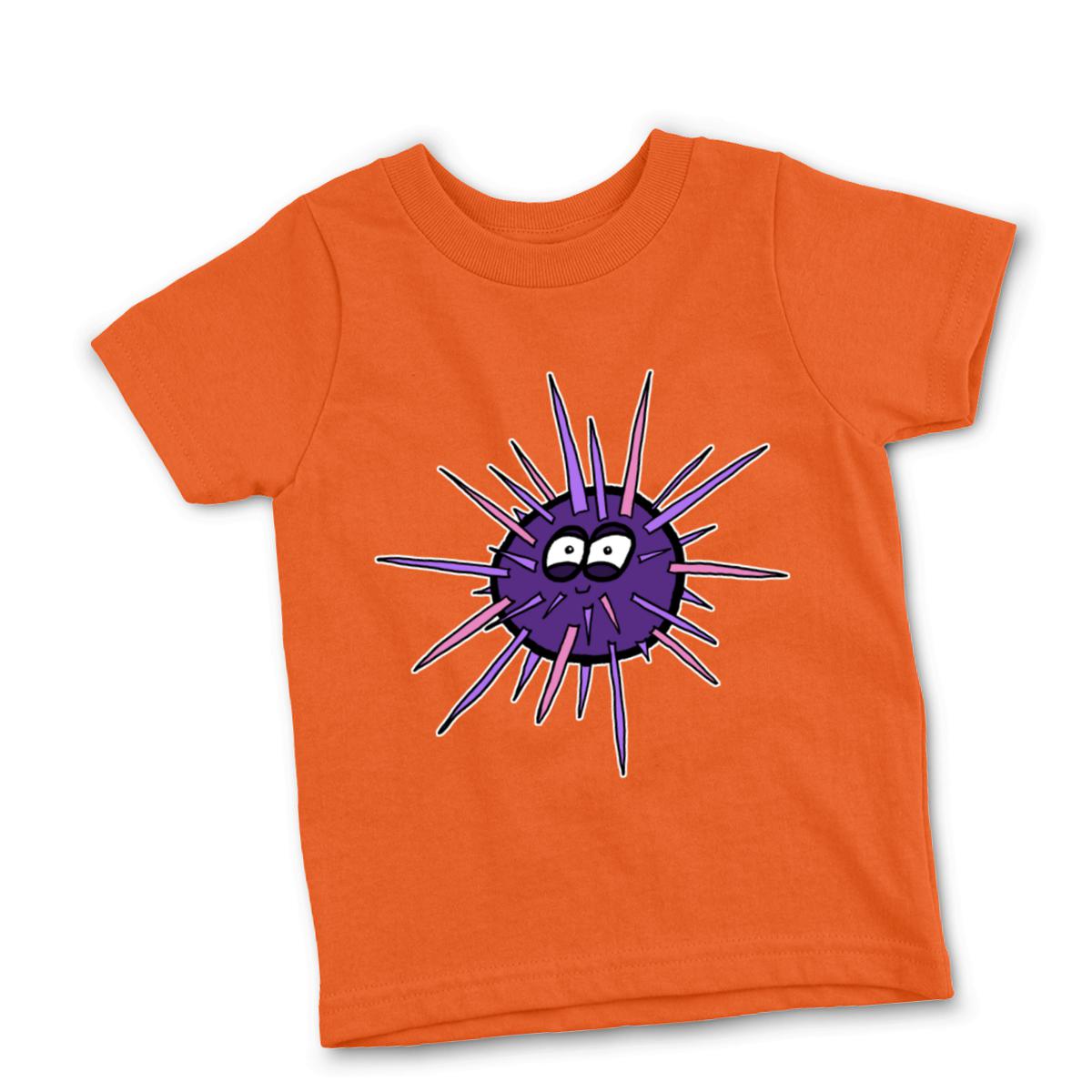 Sea Urchin Kid's Tee Small orange