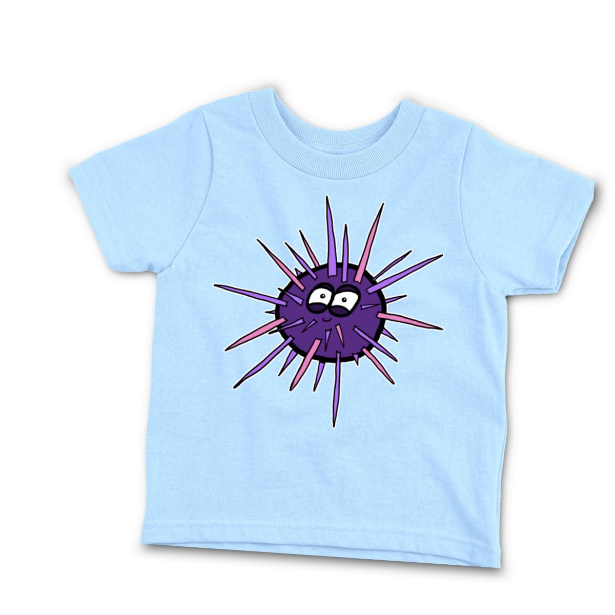 Sea Urchin Toddler Tee 2T light-blue