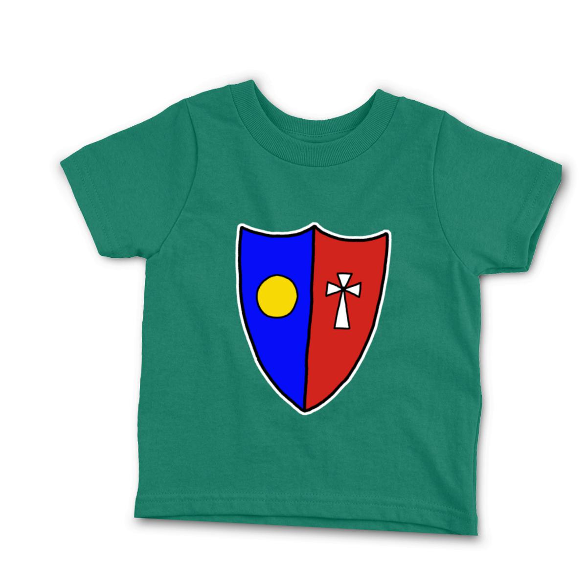Shield Toddler Tee 2T kelly