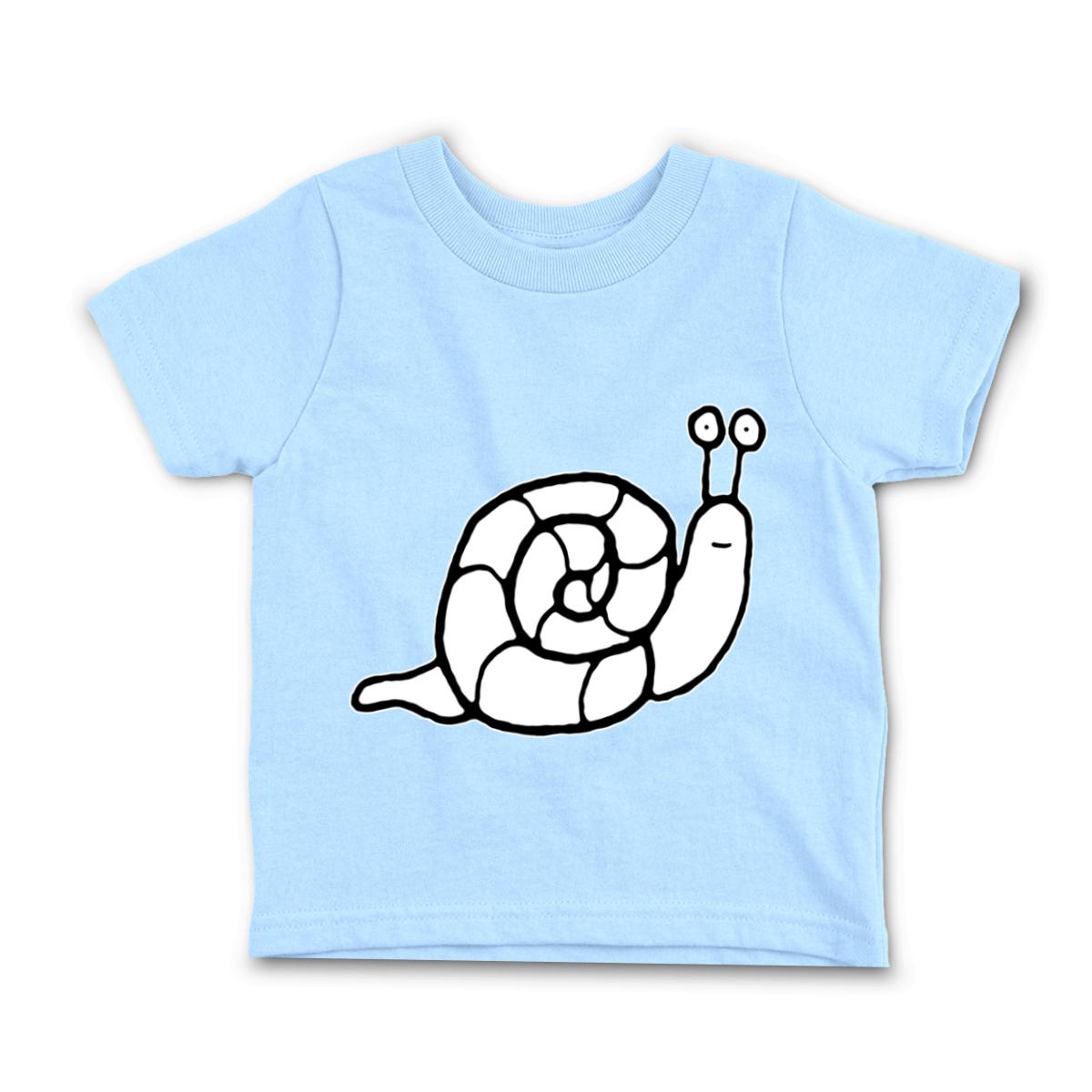 Snail Toddler Tee 4T light-blue