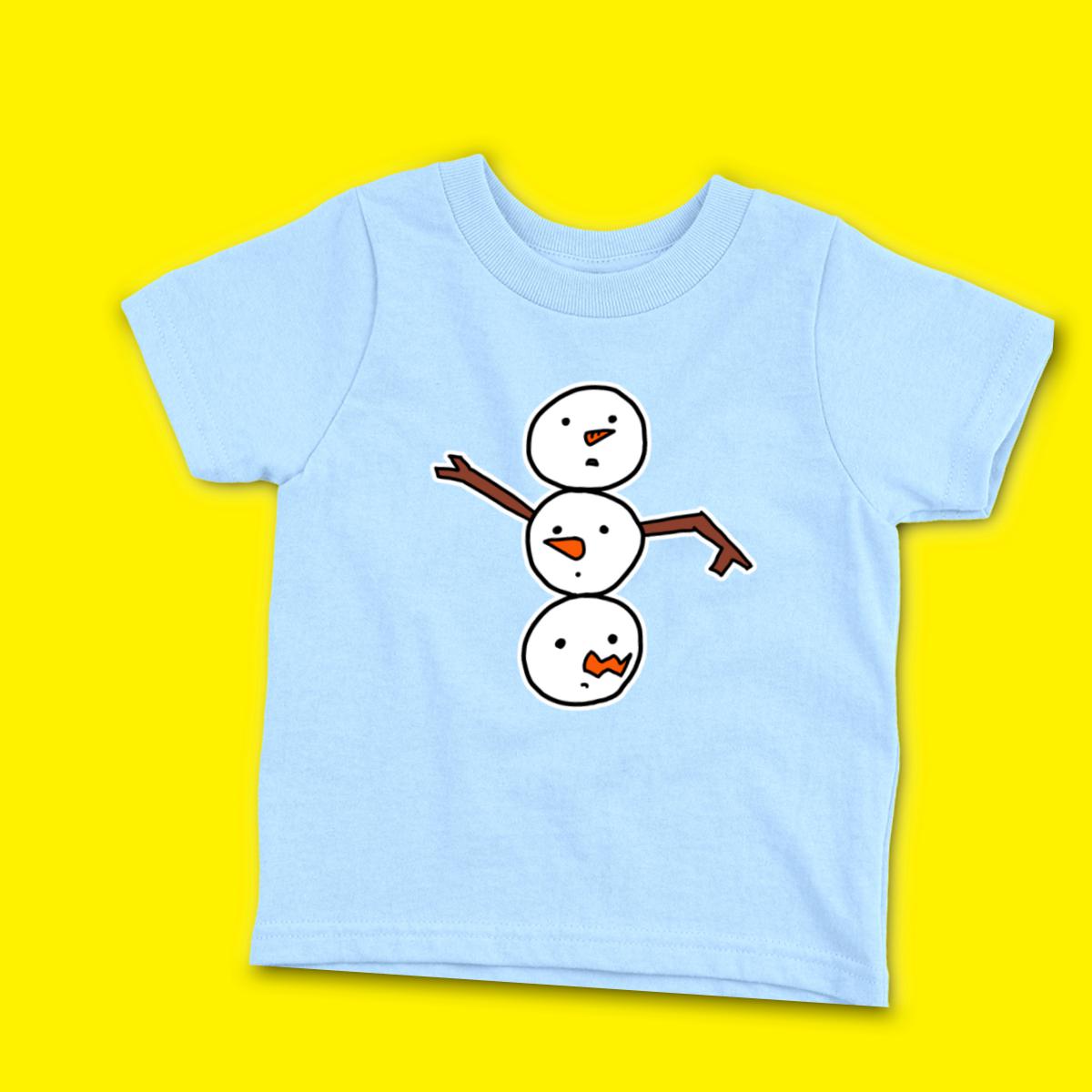 Snowman All Heads Infant Tee