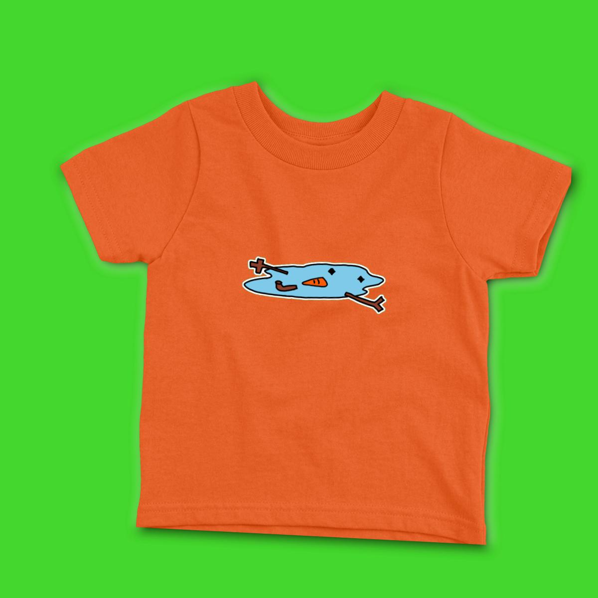 Snowman Puddle Toddler Tee