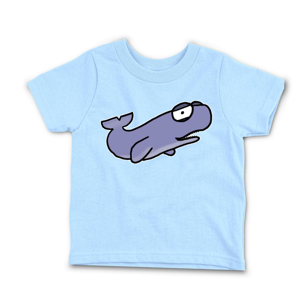 Sperm Whale Infant Tee 12M light-blue