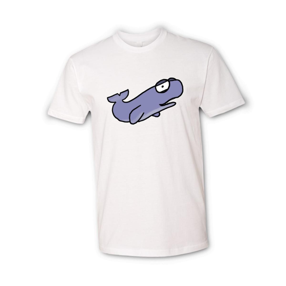 Sperm Whale Unisex Tee Double Extra Large white