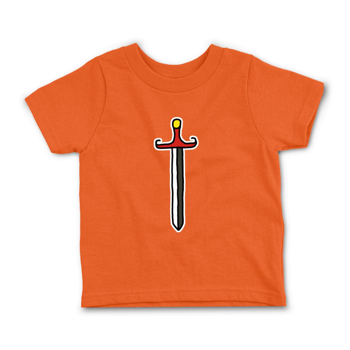 Sword Infant Tee 12M orange