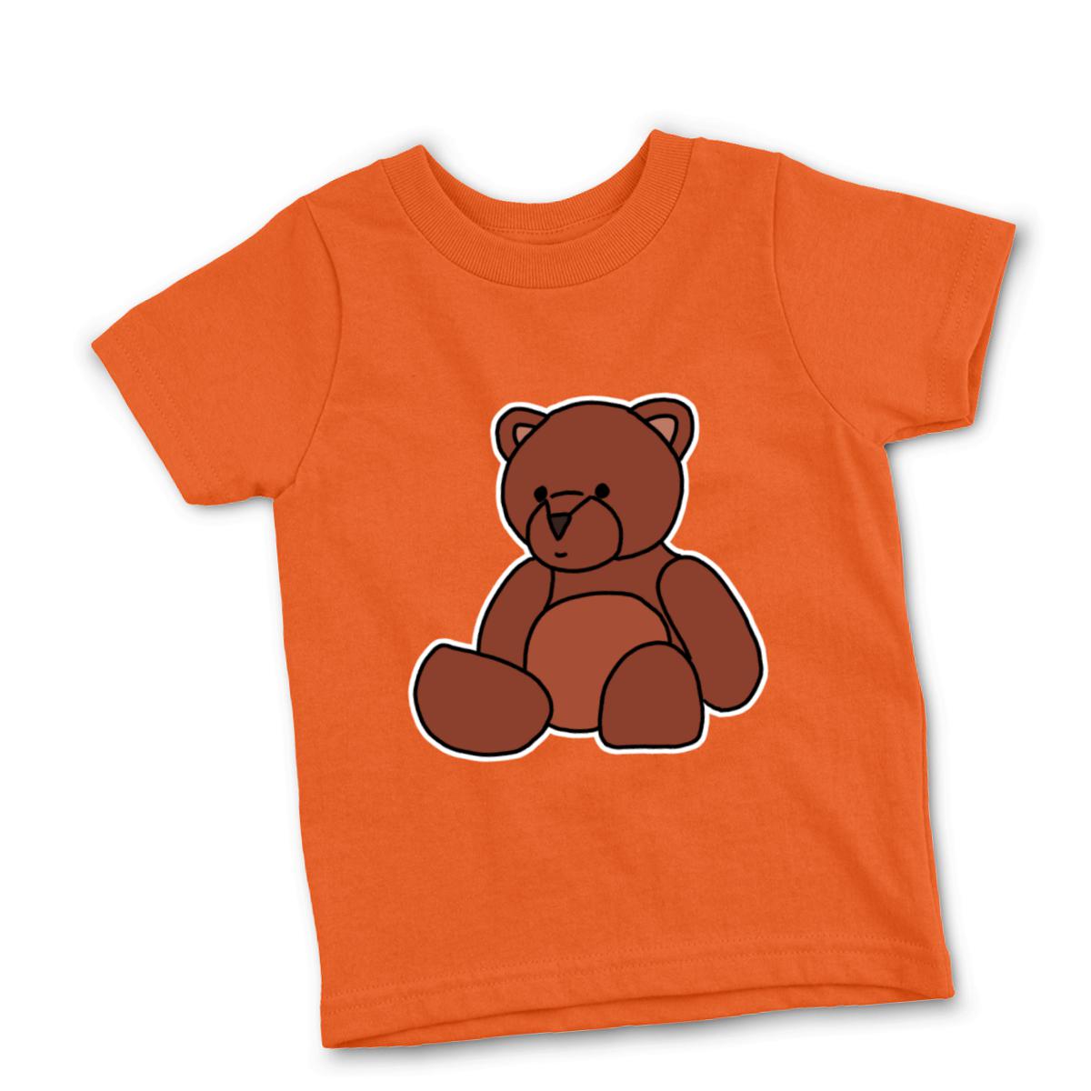 Toy Bear Kid's Tee Medium orange