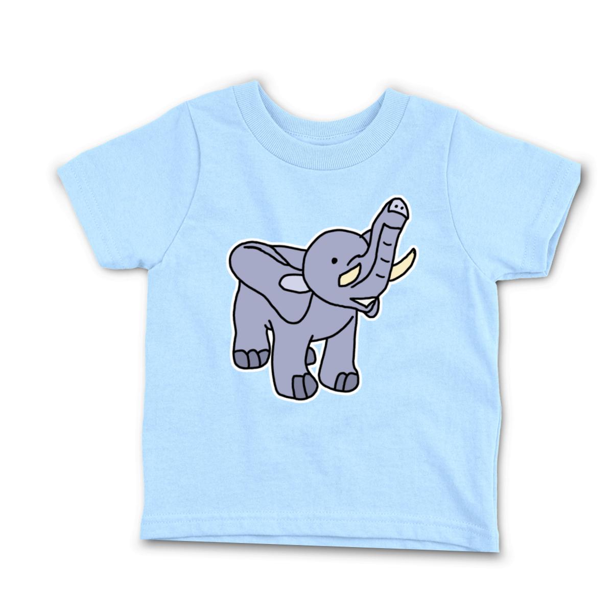 Toy Elephant Infant Tee 24M light-blue