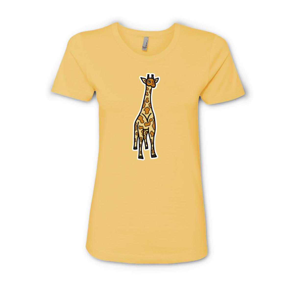 Toy Giraffe Ladies' Boyfriend Tee / banana-cream / Extra Large / Taleas  Merch