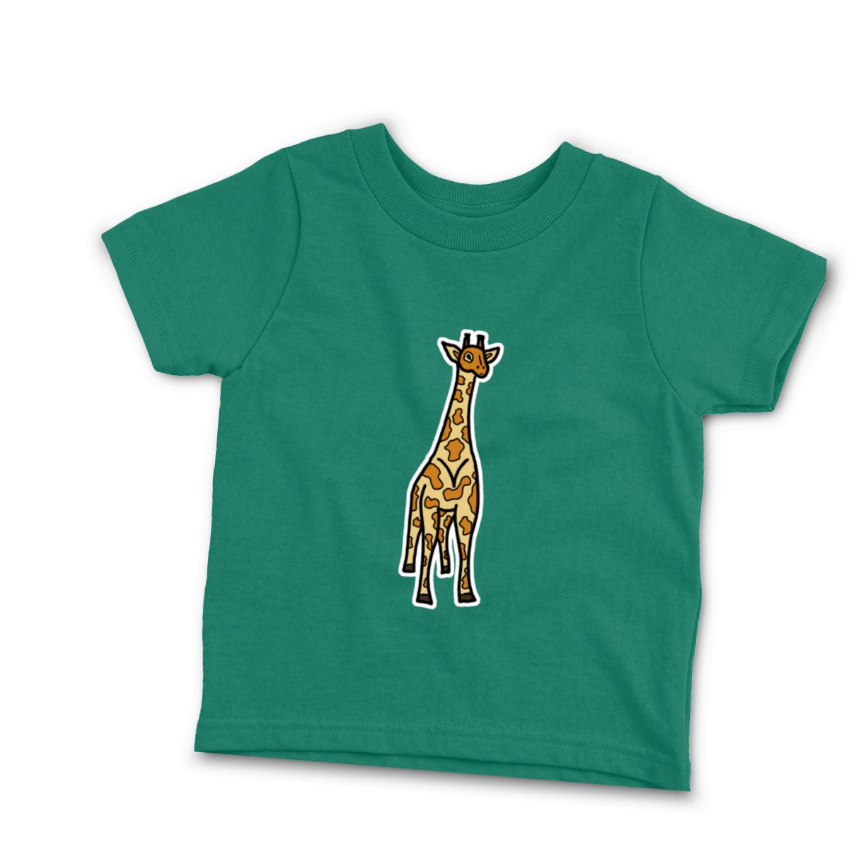 Toy Giraffe Toddler Tee 2T kelly