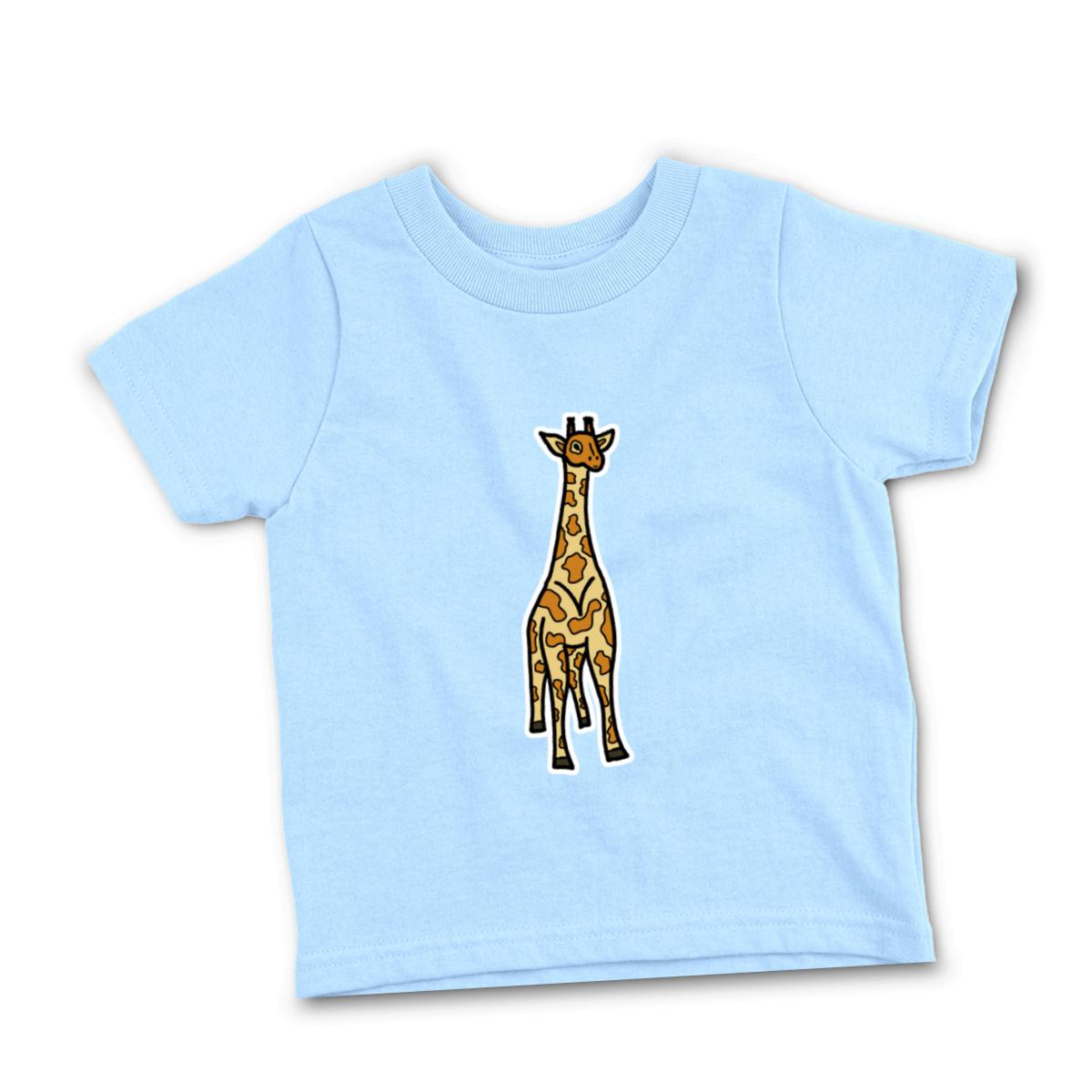 Toy Giraffe Toddler Tee 4T light-blue