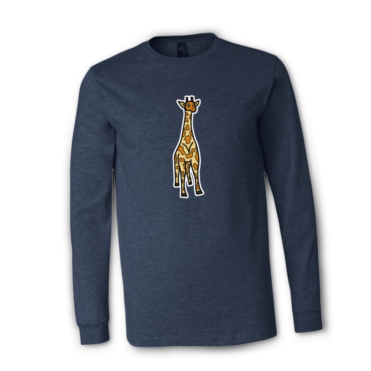 Toy Giraffe Unisex Long Sleeve Tee Medium heather-navy