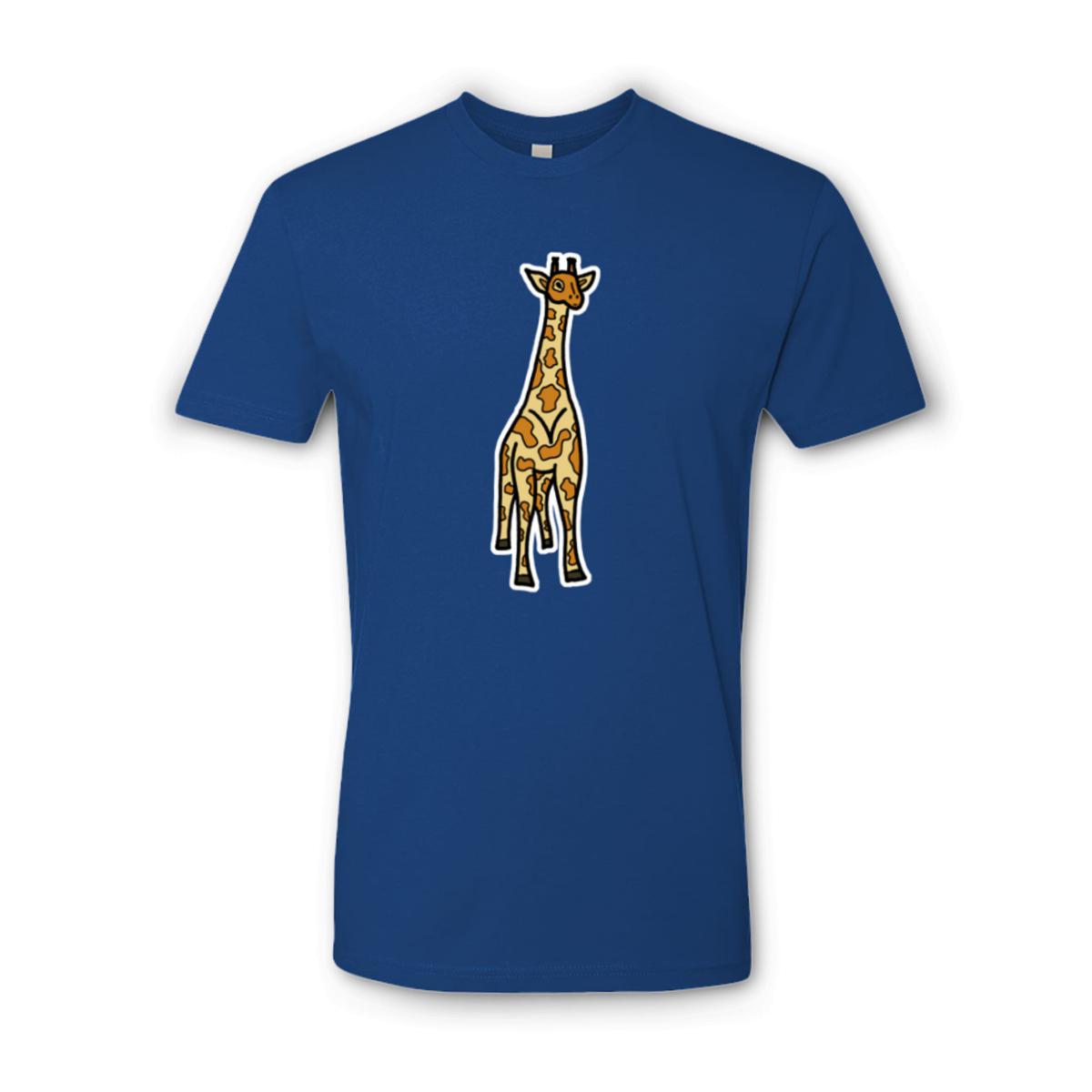 Toy Giraffe Unisex Tee Small royal-blue