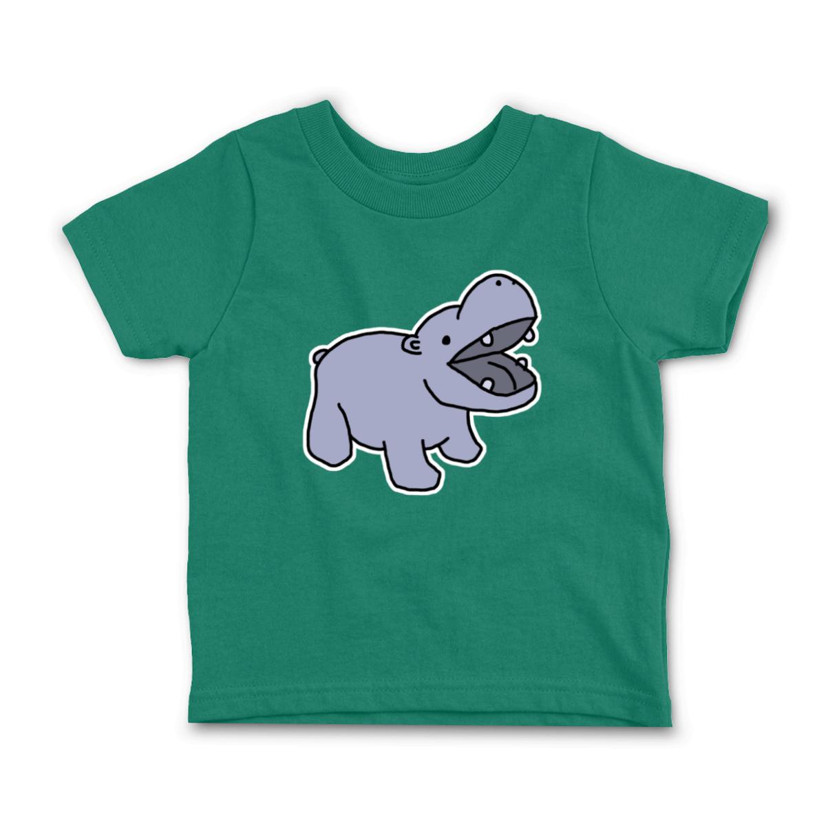 Toy Hippo Toddler Tee 4T kelly