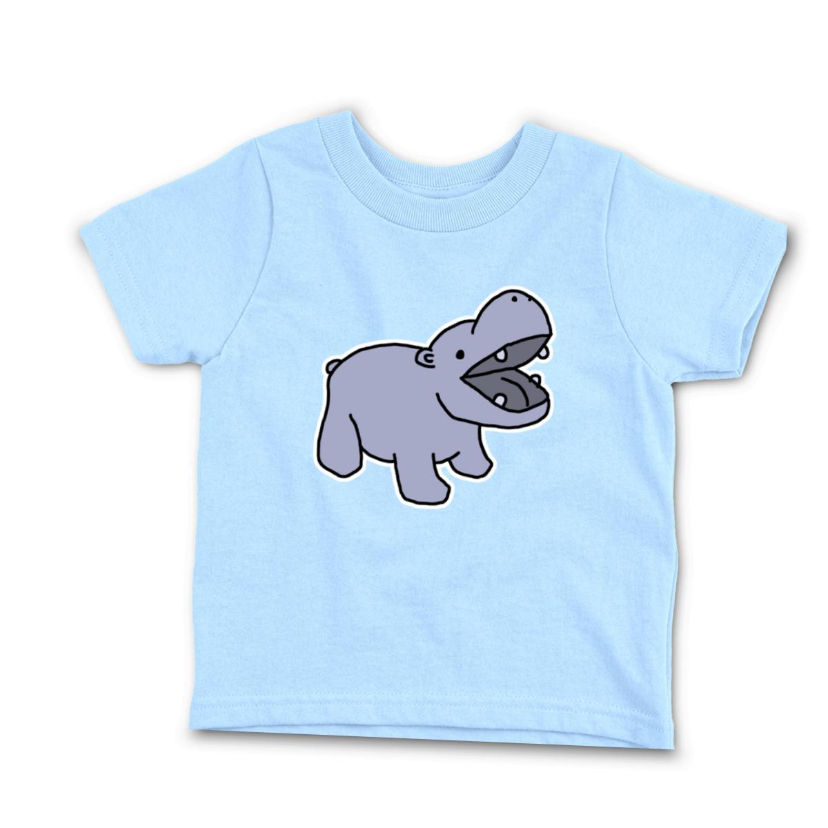 Toy Hippo Toddler Tee 4T light-blue