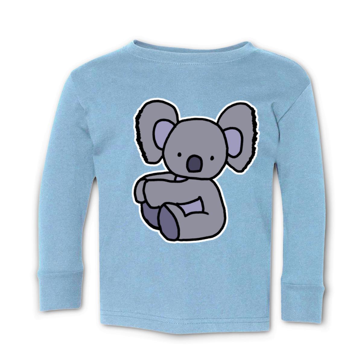 Toy Koala Toddler Long Sleeve Tee 56T light-blue