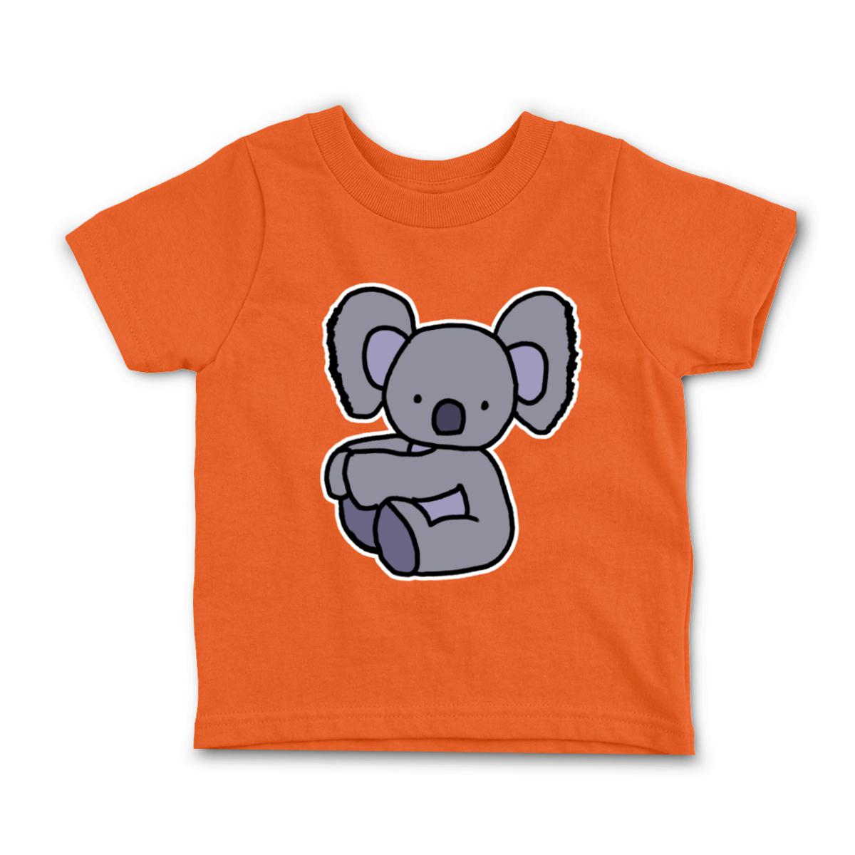 Toy Koala Toddler Tee 2T orange