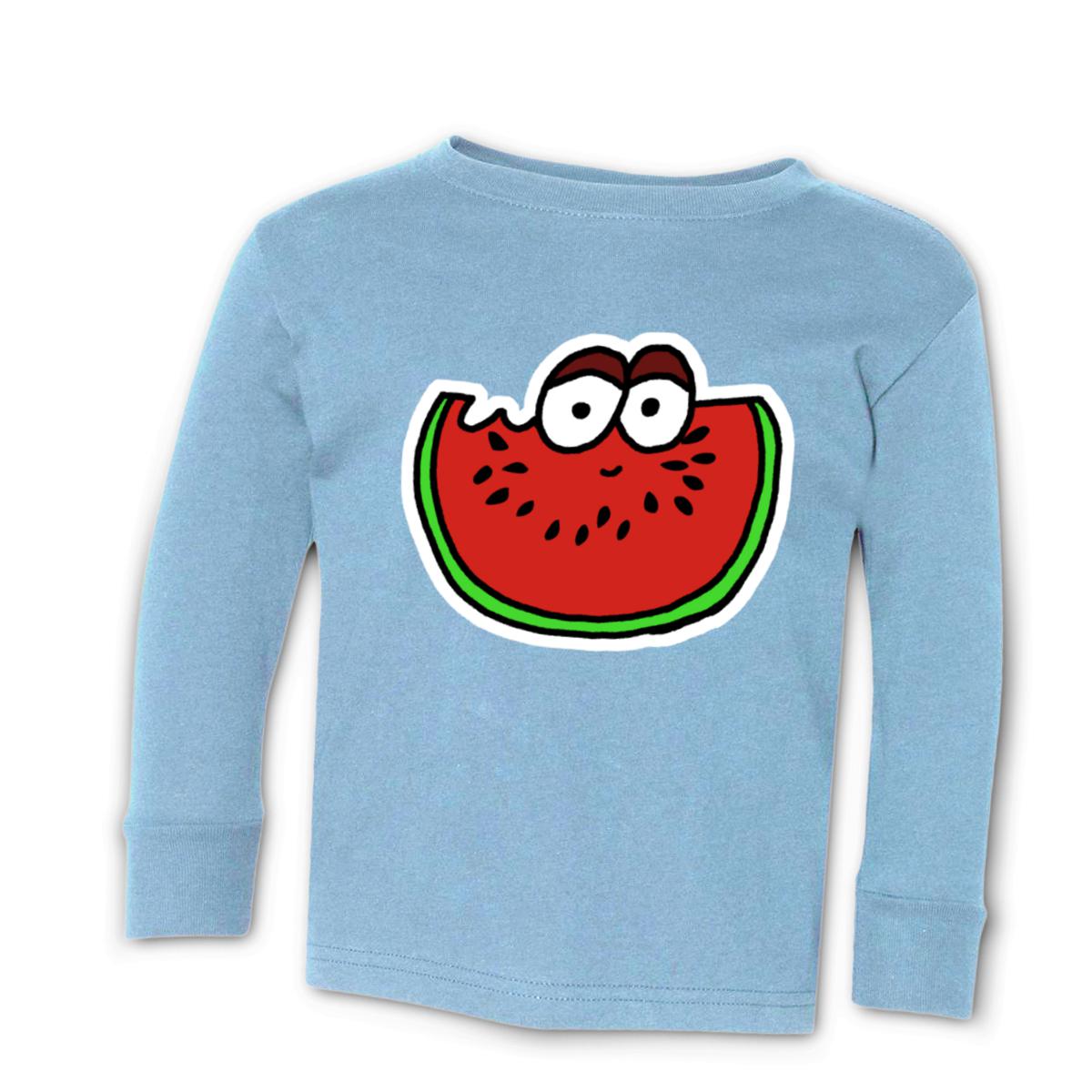 Watermelon Toddler Long Sleeve Tee 56T light-blue