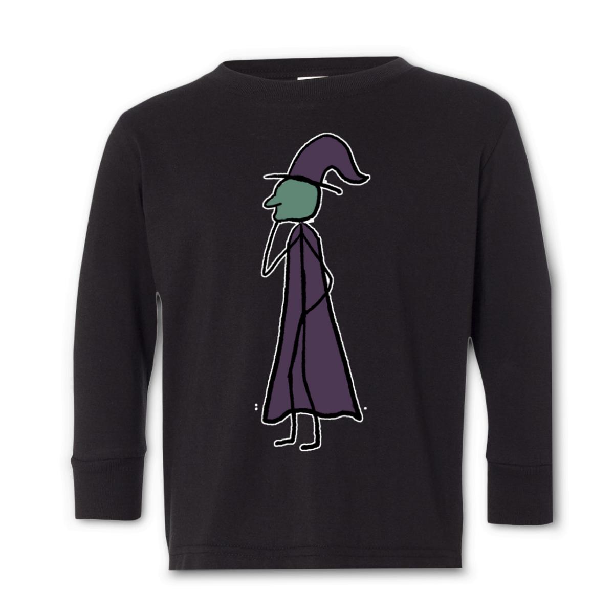 Witch Kid's Long Sleeve Tee Small black