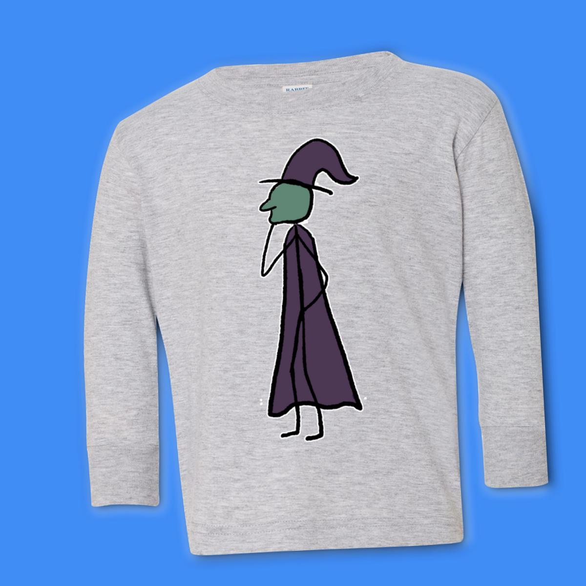 Witch Toddler Long Sleeve Tee