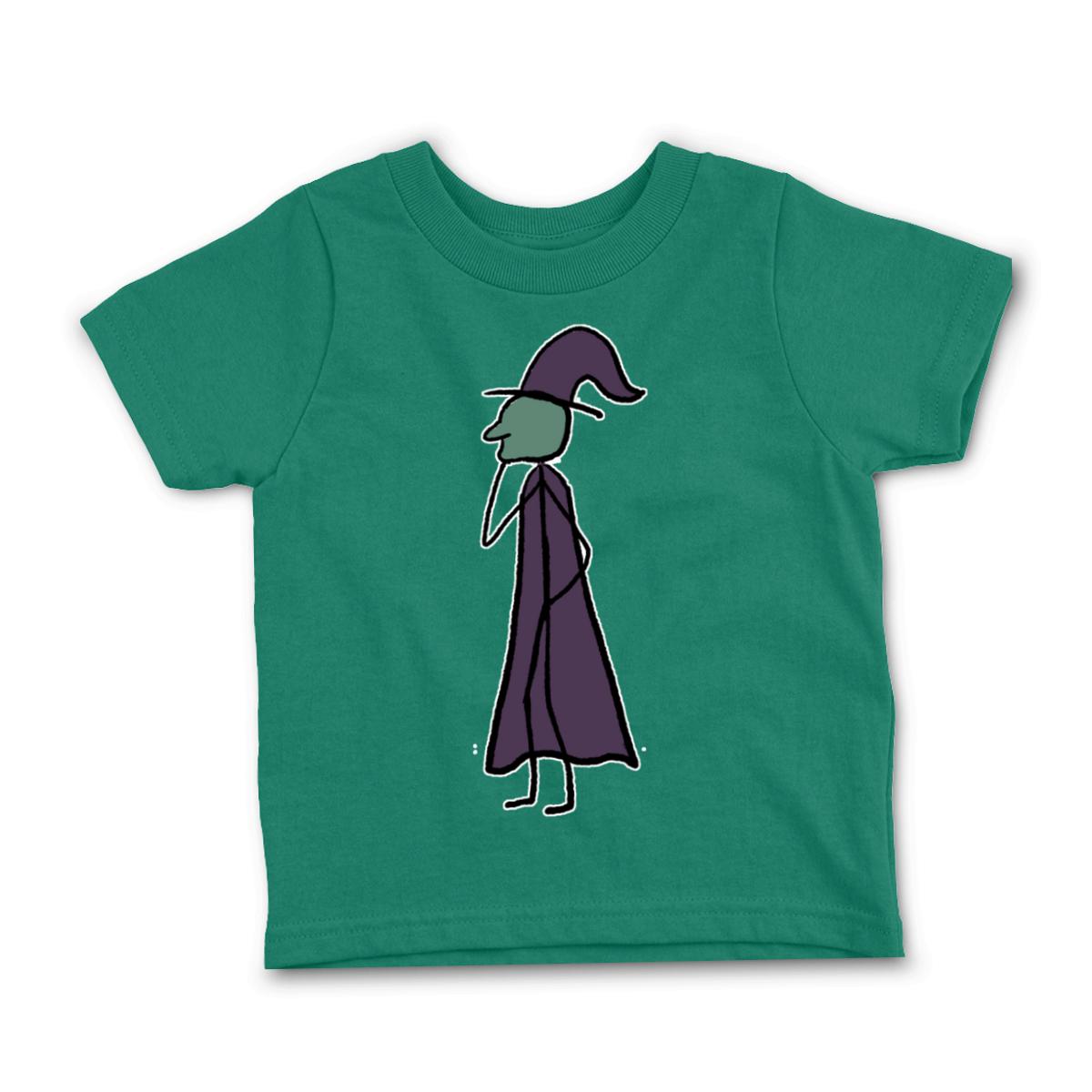 Witch Toddler Tee 2T kelly